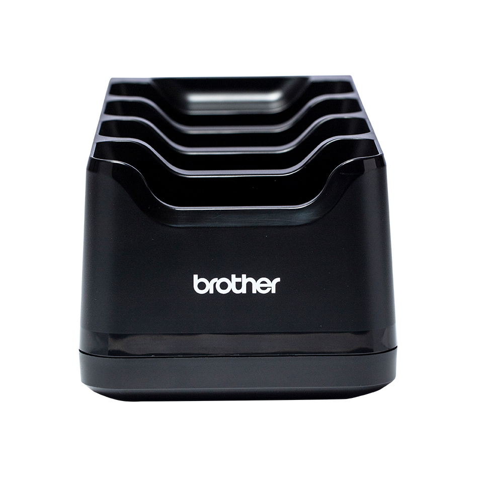 Brother PA-4CR-002 Vierfach-Ladeschale für 3 Zoll Geräte