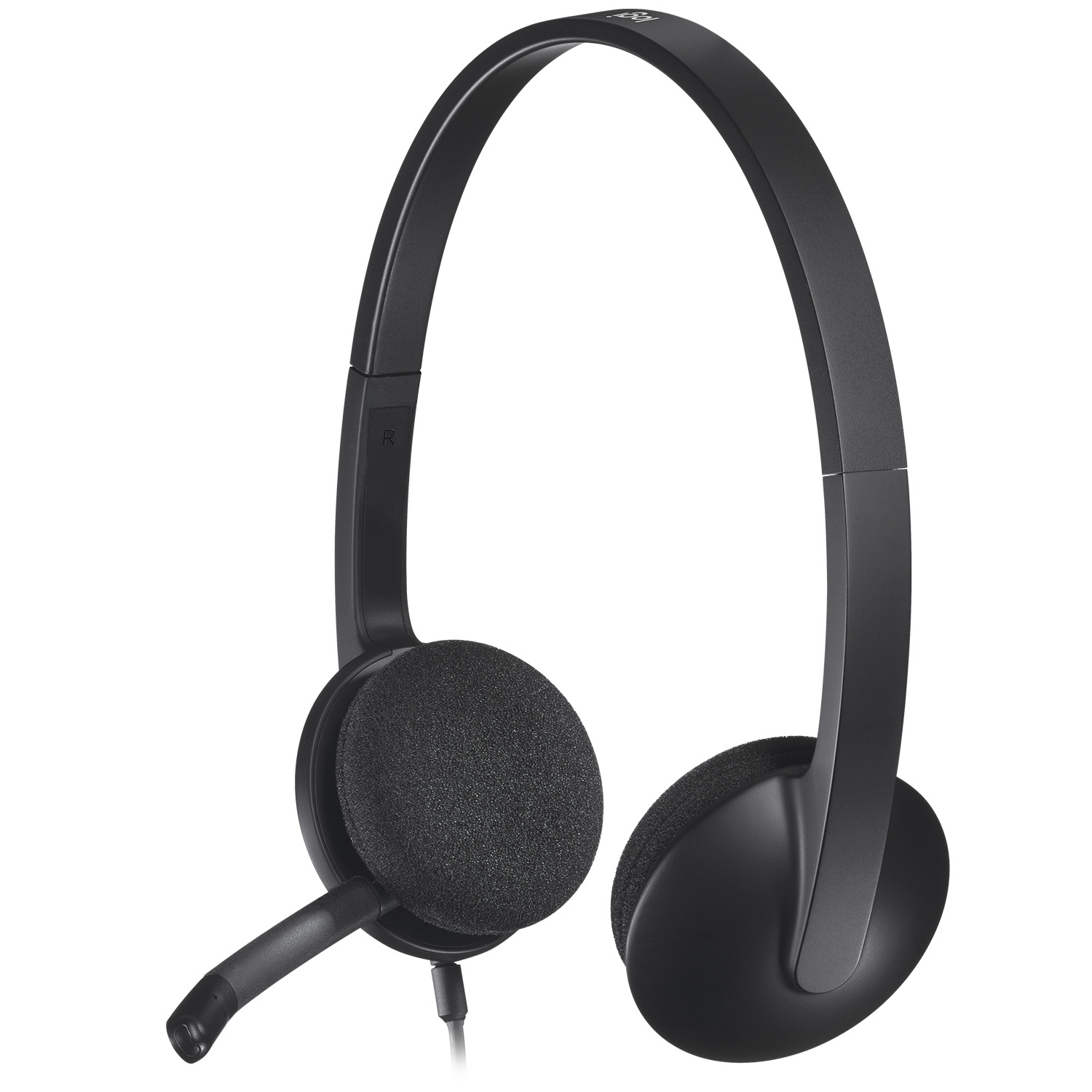 Logitech H340 USB Computer Headset Kopfhörer Verkabelt Kopfband Büro/Callcenter USB Typ-A Schwarz