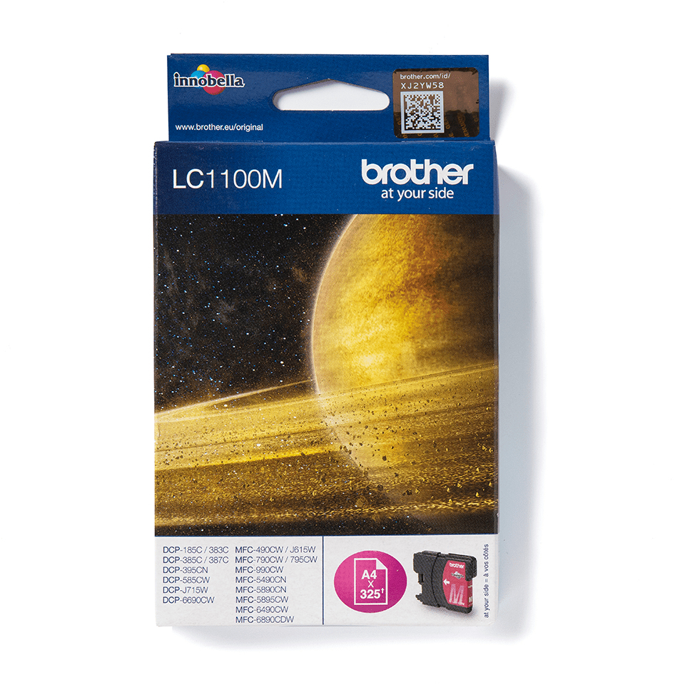 Brother Tintenpatrone LC-1100M Magenta (ca. 325 Seiten) – Ansicht 1