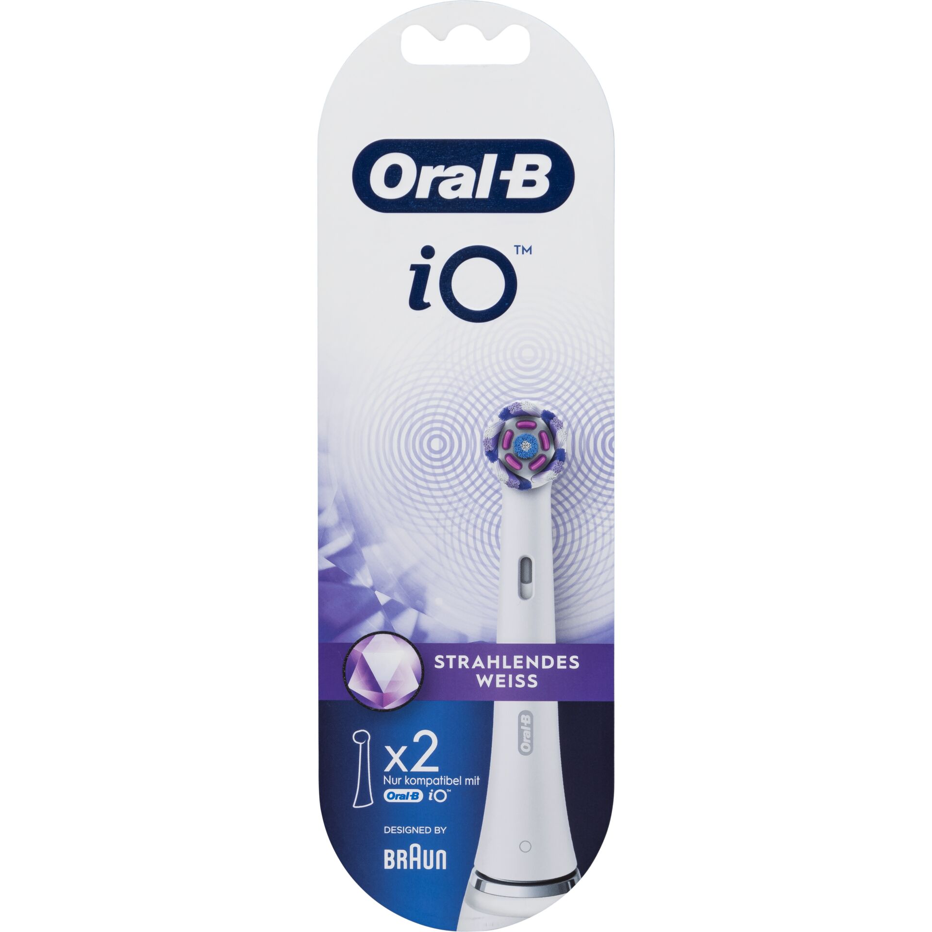 Oral-B iO Aufsteckbürsten Radiant White 2er