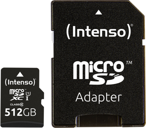 "Intenso microSDXC Cards    512GB"