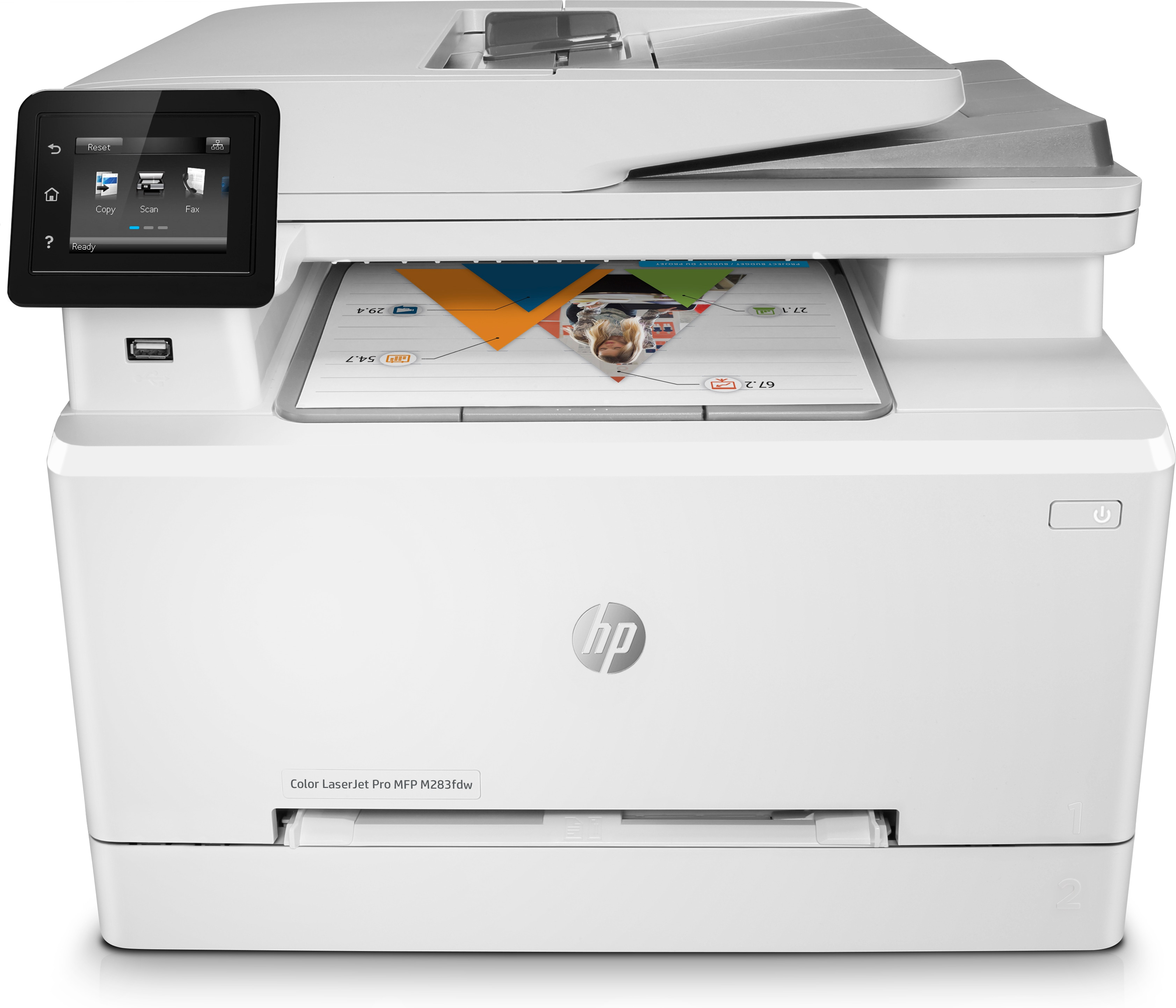 HP Color LaserJet Pro M283fdw -MFP- 4in1 Multifunktionsdrucker