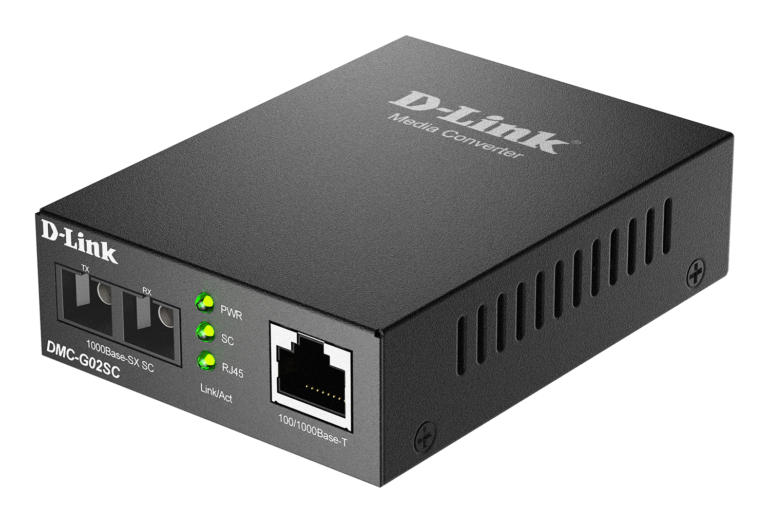D-Link DMC-G02SC/E Gigabit Ethernet Konverter – Ansicht 2