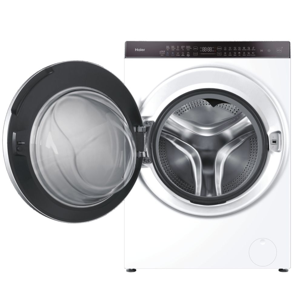 Haier Super Drum Series 9 HWD100-BD1499U1N Waschtrockner Freistehend Frontlader Weiß D