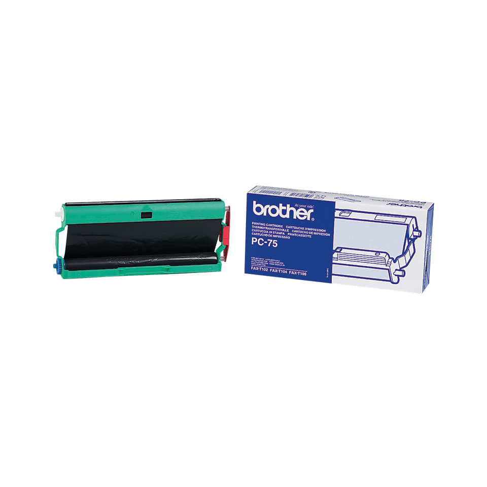 Brother Mehrfachkassette PC-75 inkl. Farbband (144 Seiten) – Ansicht 1