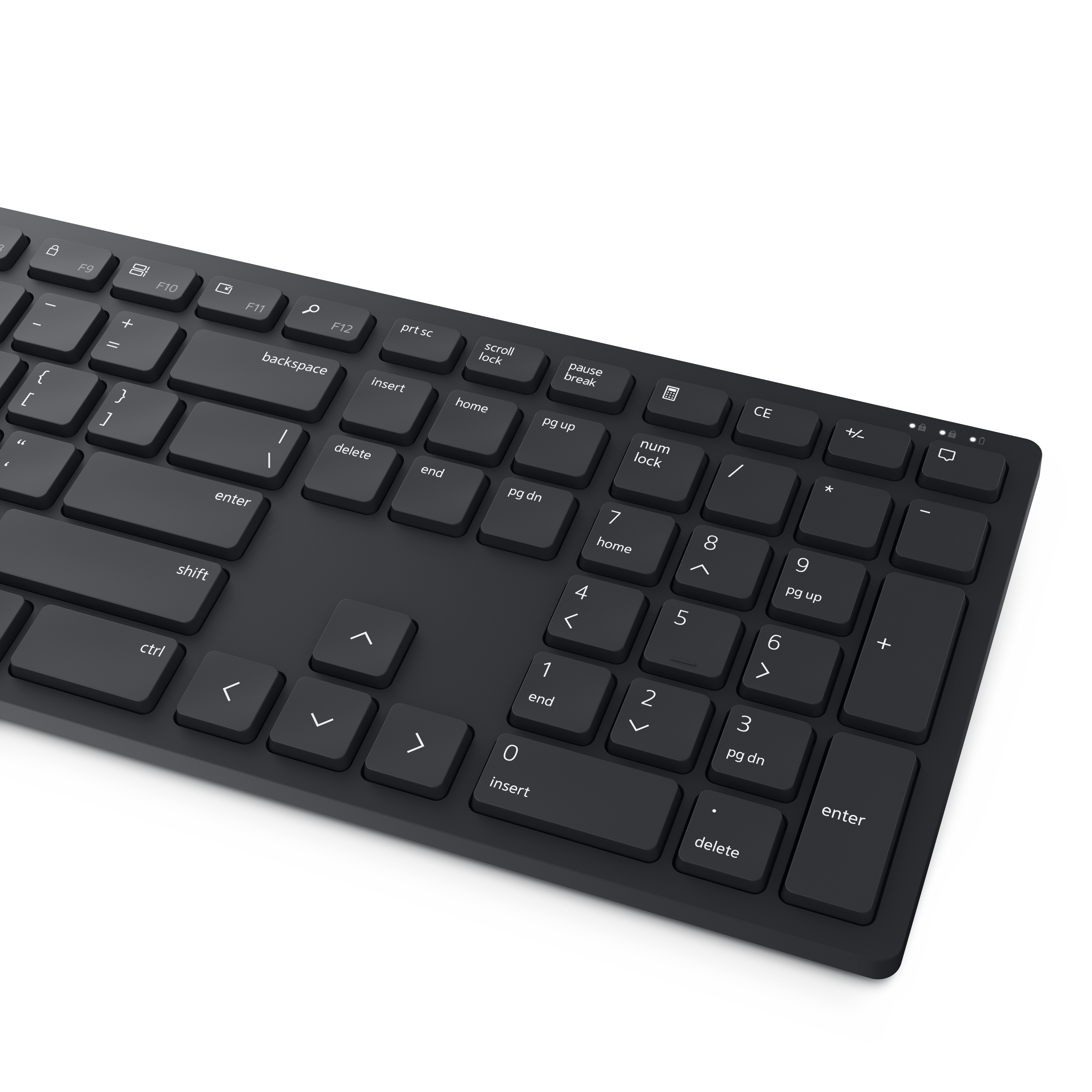 DELL KM5221W Tastatur RF Wireless QWERTZ Deutsch Schwarz