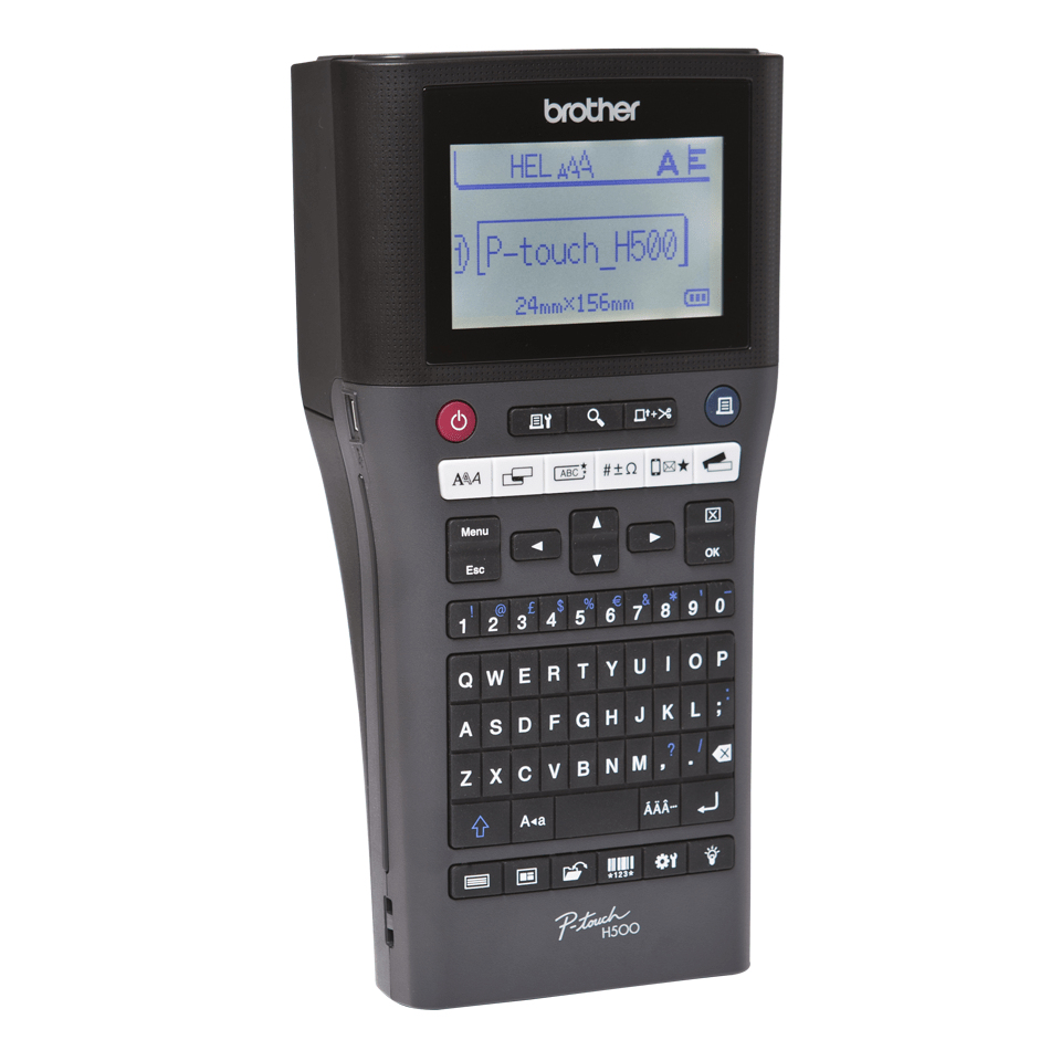 Brother P-touch H500 Handheld Beschriftungsgerät – Ansicht 2
