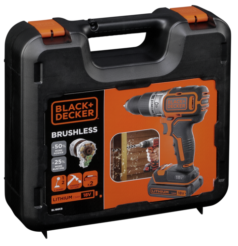 Black & Decker BL188KB-QW Akku-Schlagbohrschrauber