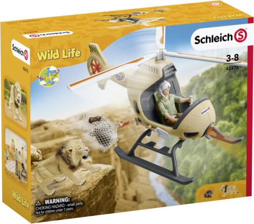 Schleich Wild Life    42476 Helikopter Tierrettung