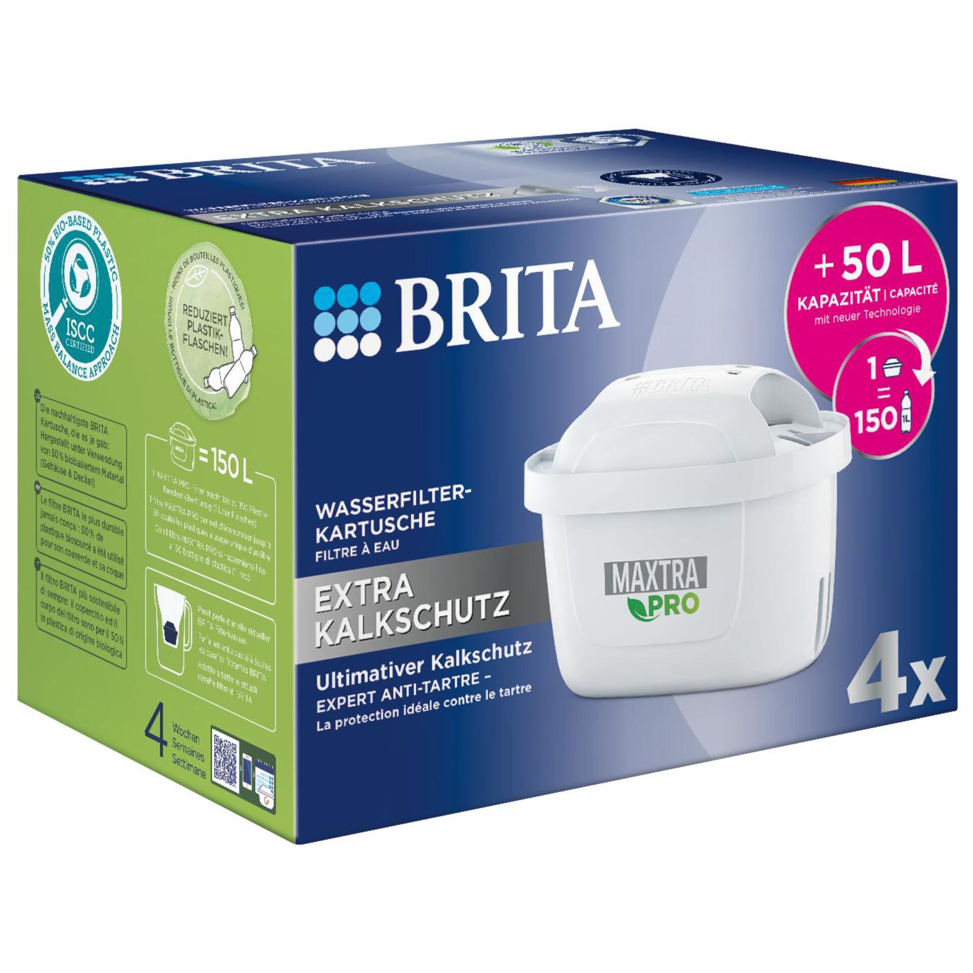 Brita MAXTRA PRO Extra Kalkschutz, Pack 4 798233_01