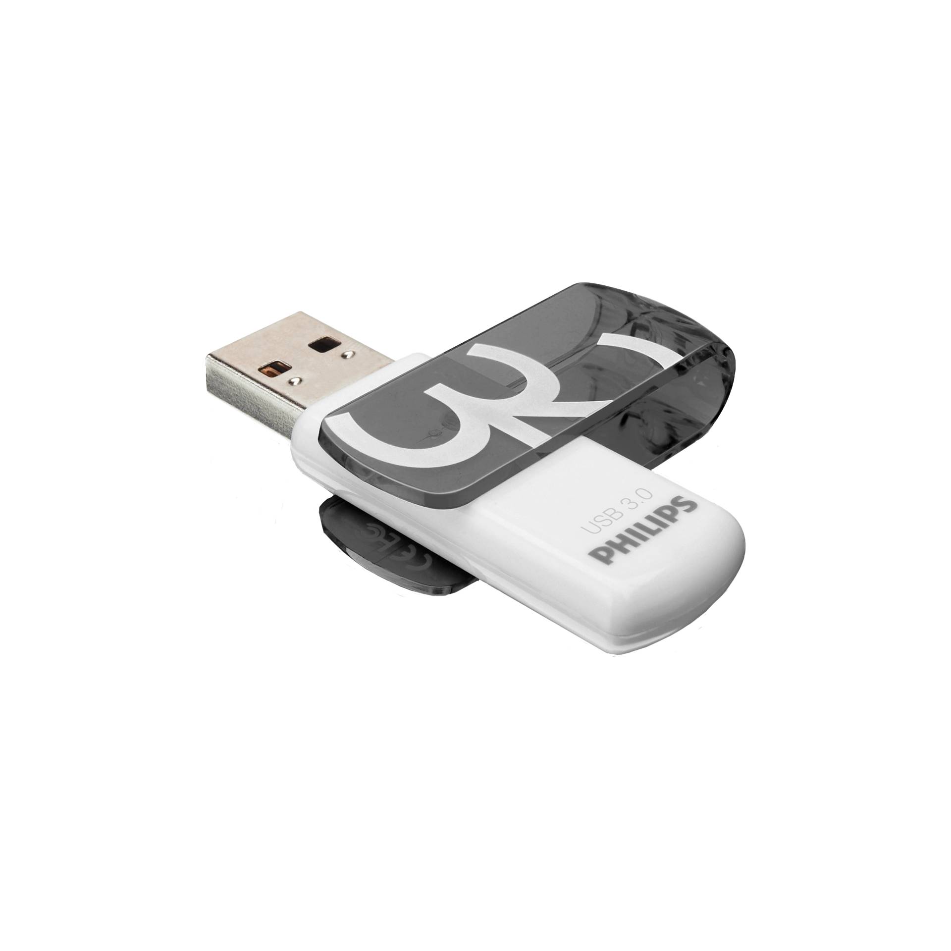 Philips USB 3.0 2-Pack      32GB Vivid Edition Shadow Grey 513312_01