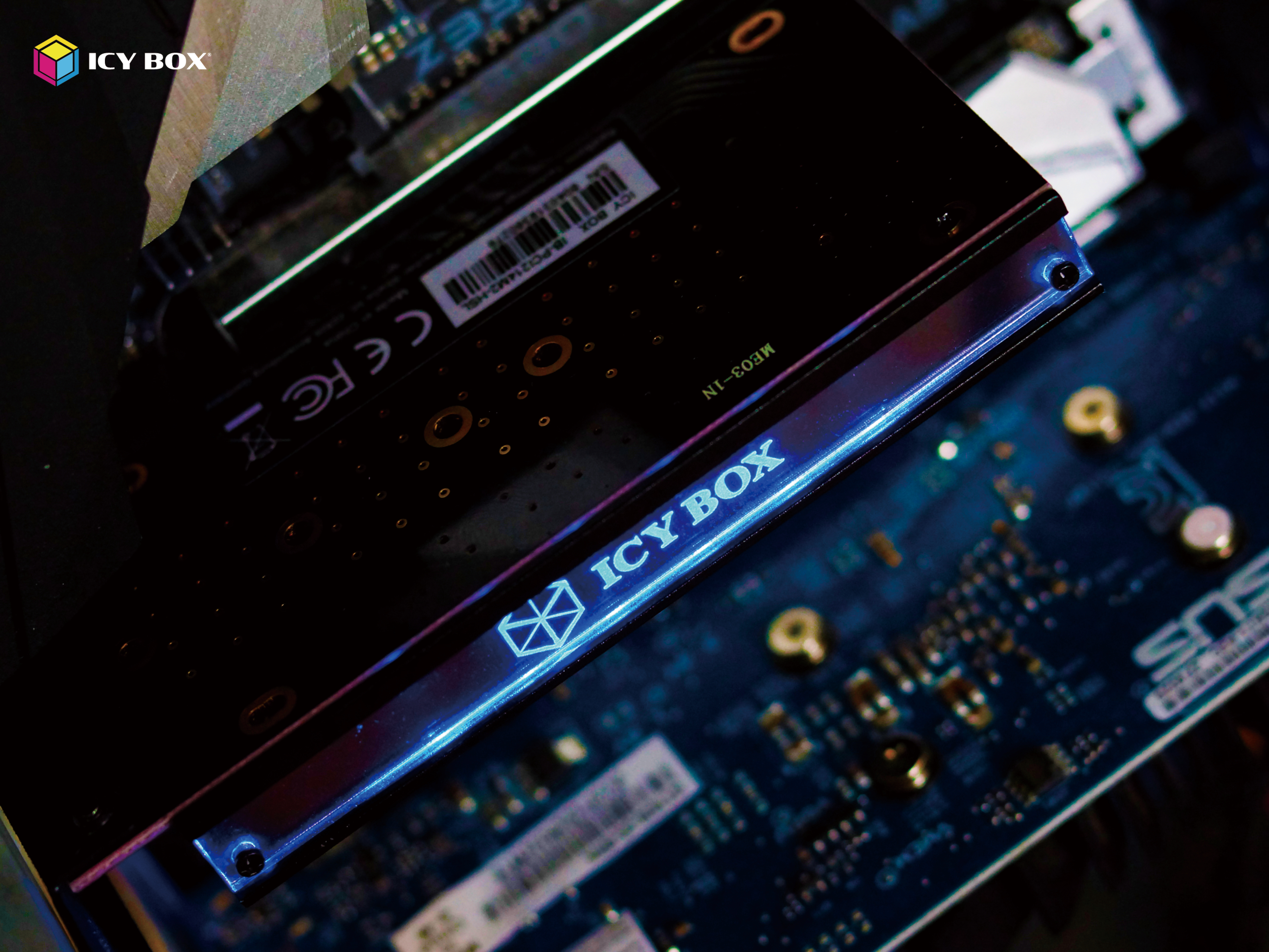 ICY BOX IB-PCI214M2-HSL 1x M2 PCIe zu 4x PCIe 4.0 x4 25ddeb5d7188d6ba0a09c58b1edb48eb662c4778