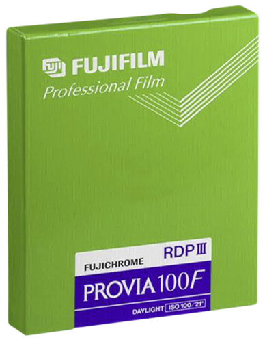   1 Fujifilm Provia 100 F 4x5