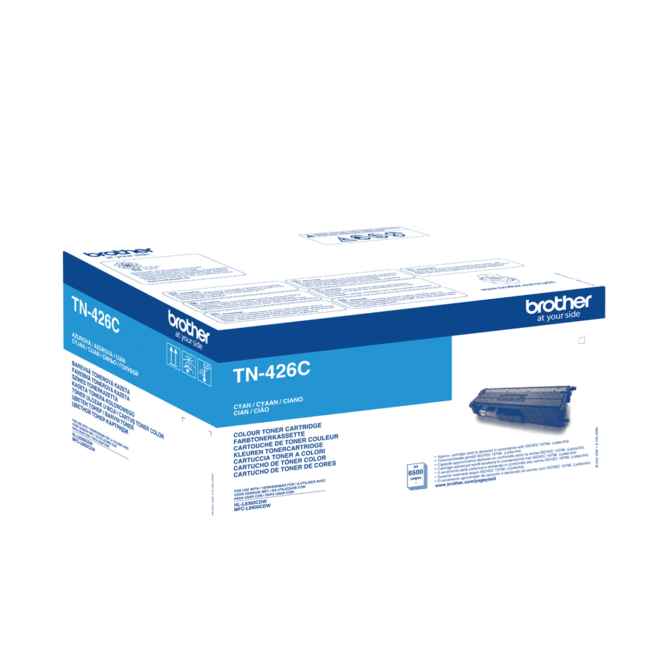 Brother TN-426C Laserpatrone 6500Seiten Cyan Lasertoner / Patrone