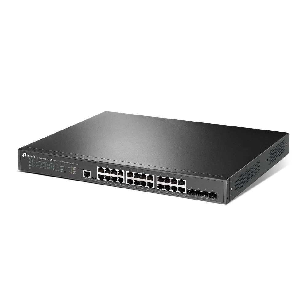 TP-Link TL-SG3428XPP-M2 24-Port Mgd. Switch 16x PoE+ 8x PoE++