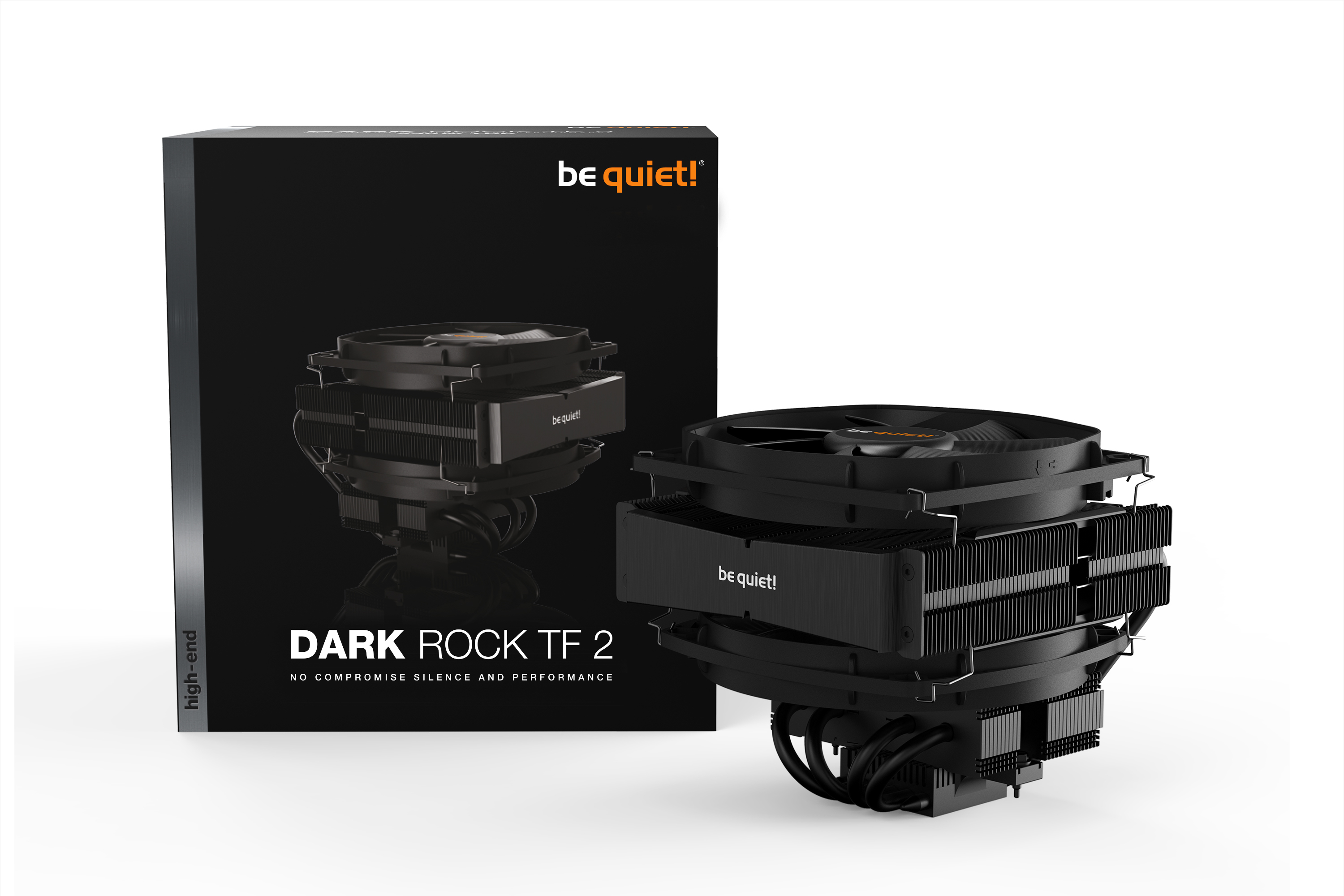 be quiet! DARK ROCK TF 2 Prozessor Kühler 13,5 cm Schwarz 1 Stück(e)