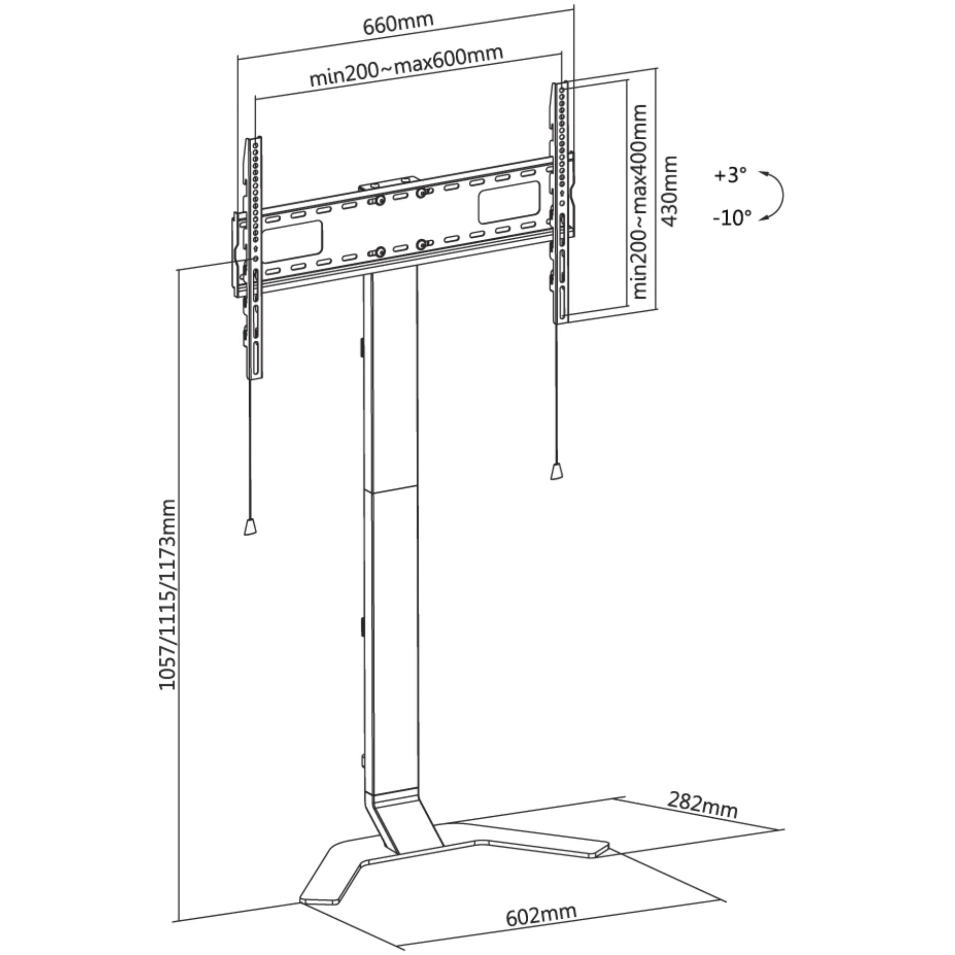 Reflecta TV Stand 80 Super Slim