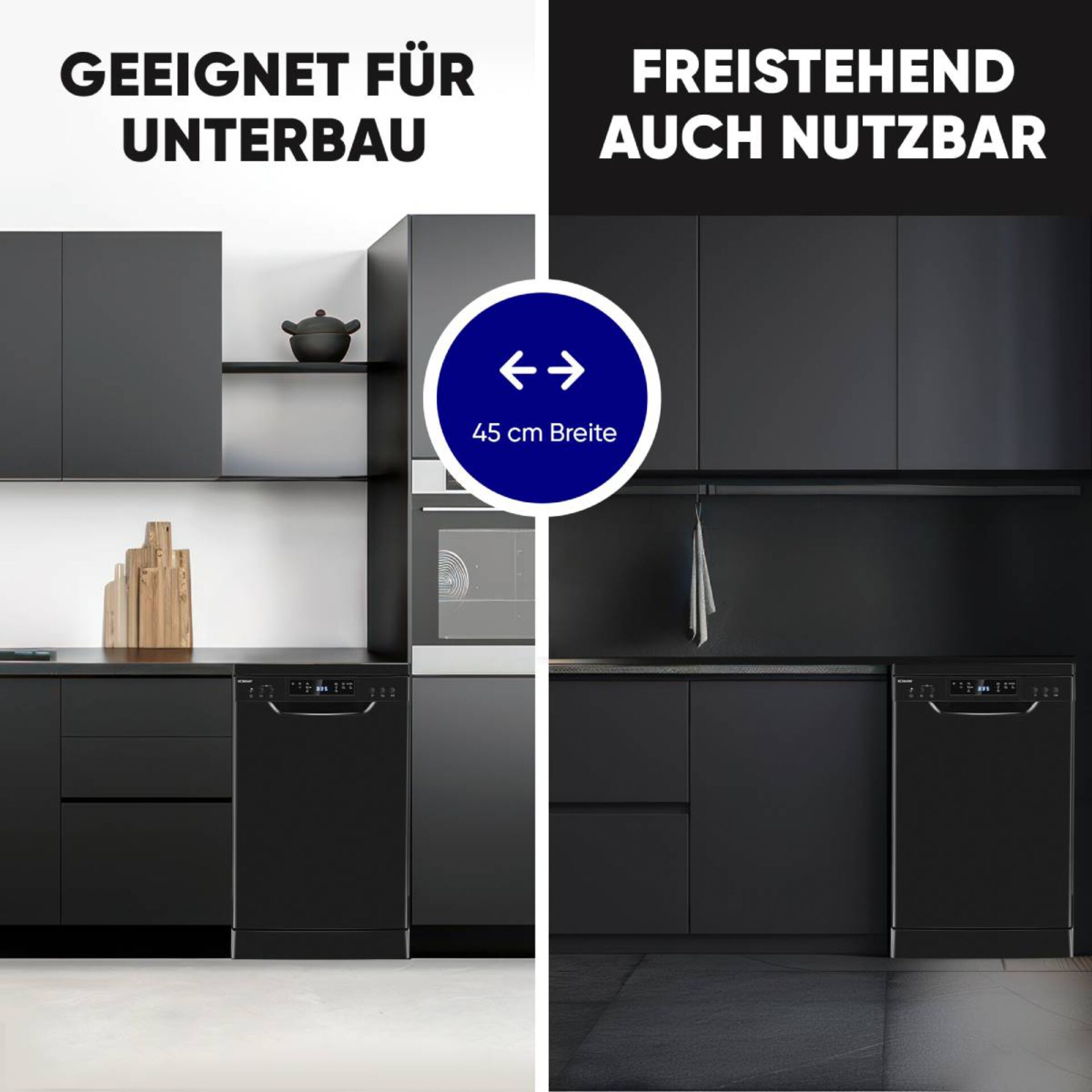 Bomann GSP 7418 schwarz   45 cm 118129_02