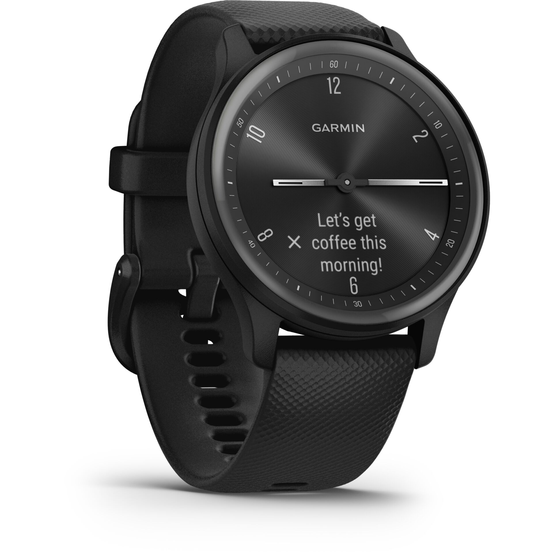 Garmin vivomove Sport schwarz/schiefergrau