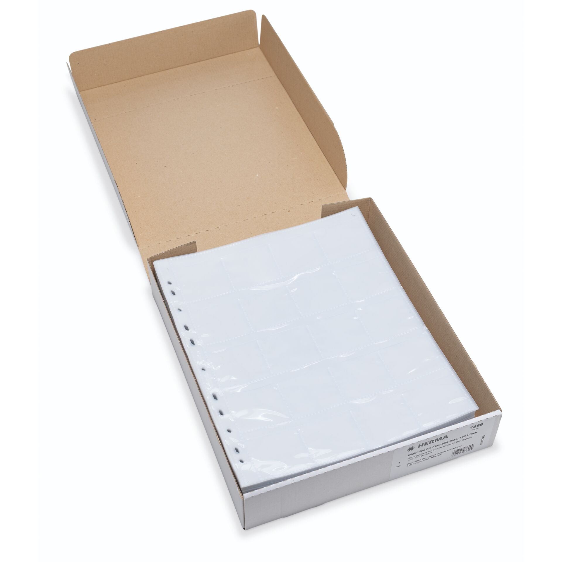 Herma Diahüllen 5x5 100 Blatt klar/matt                   7699 254318_02