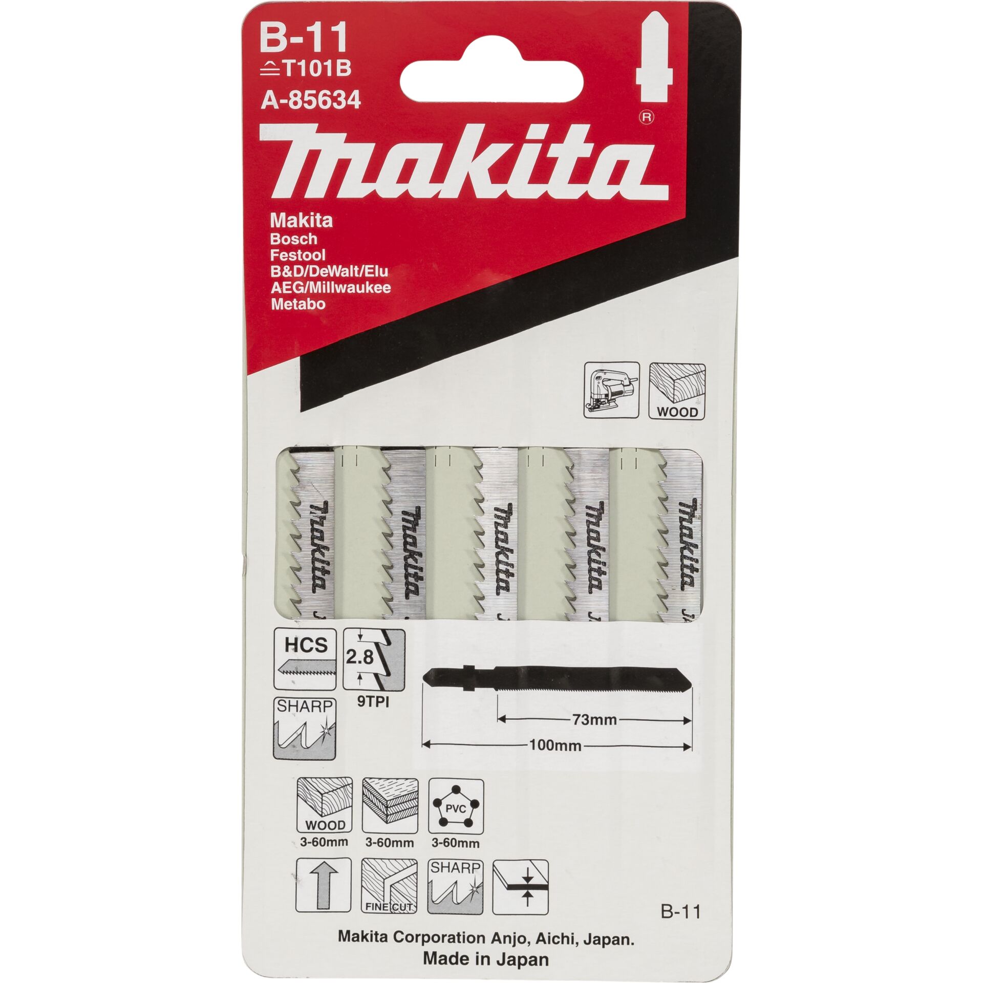 Makita A-85634 Stichsägeblatt B-11 807137_00