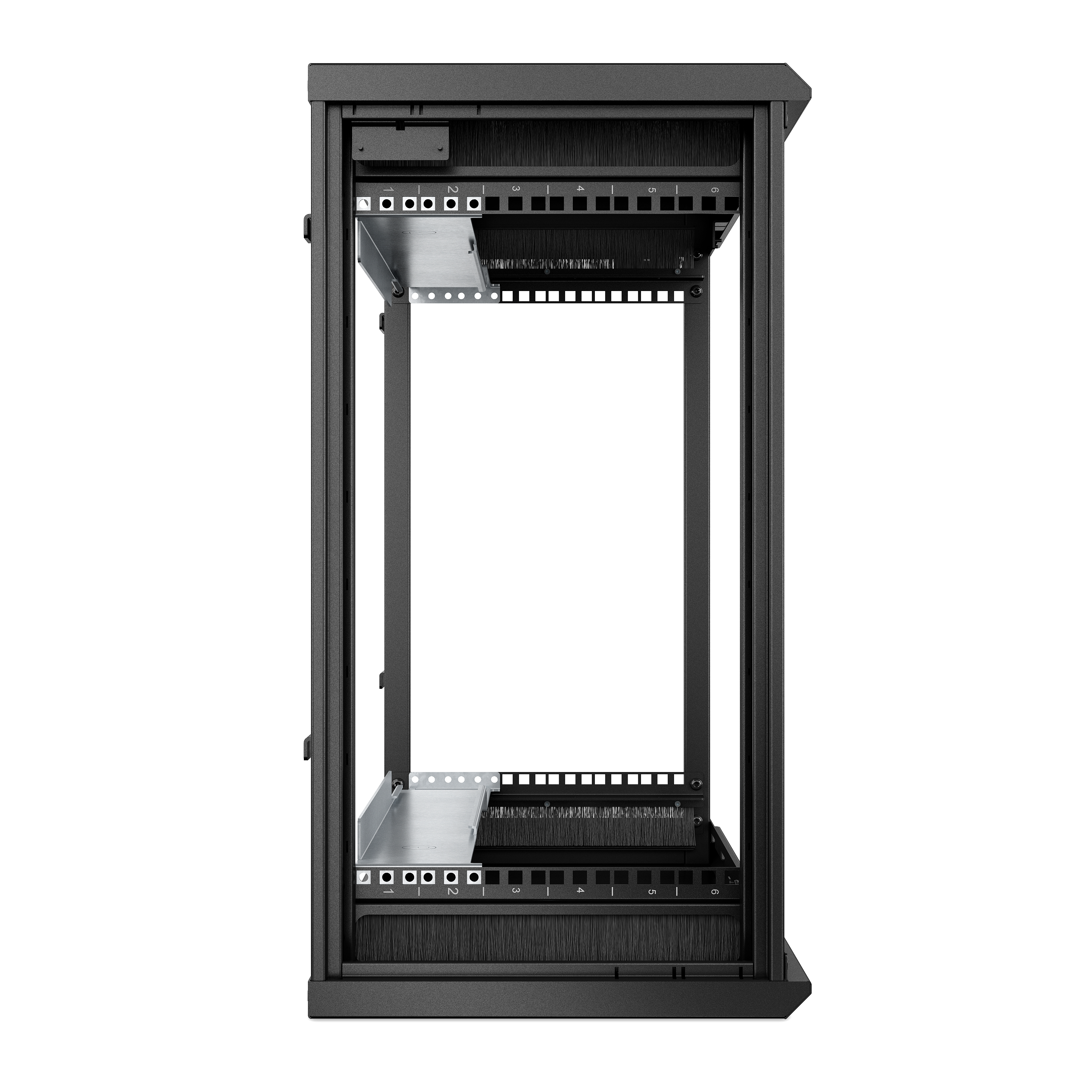 APC AR106VI Rack 6U Wandmontiertes Regal Schwarz