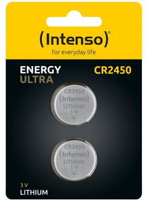 Intenso Lithium Knopfzellen Energy Ultra CR 2450 2er Blister