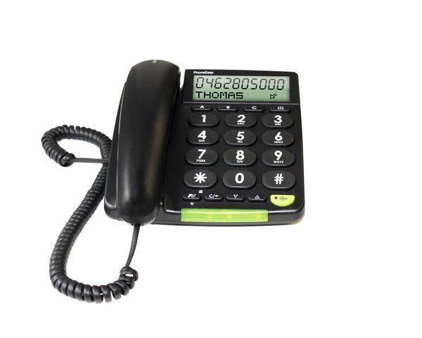 doro Großtastentelefon PhoneEasy 312cs schwarz
