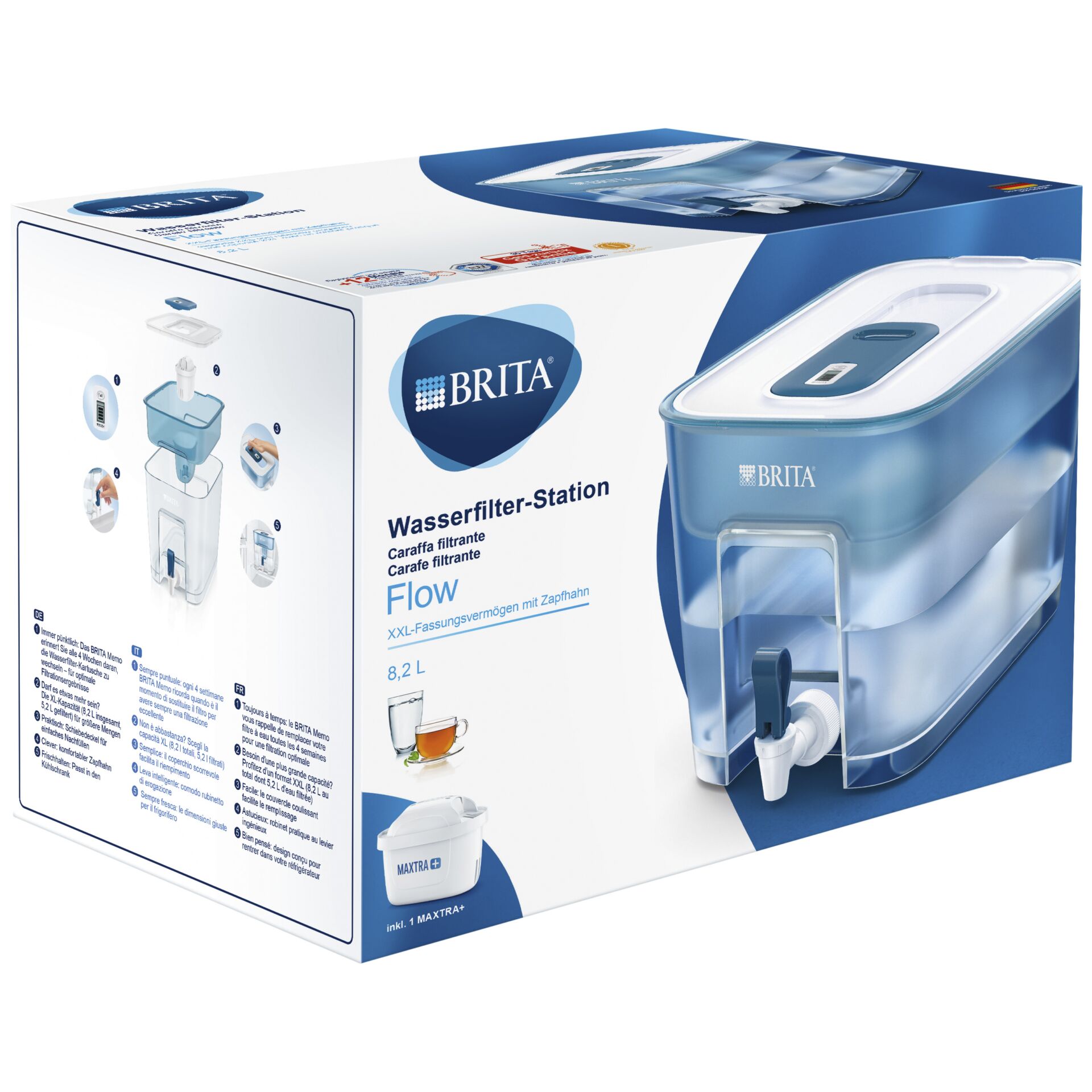 Brita Flow weiß-petrol 790743_06