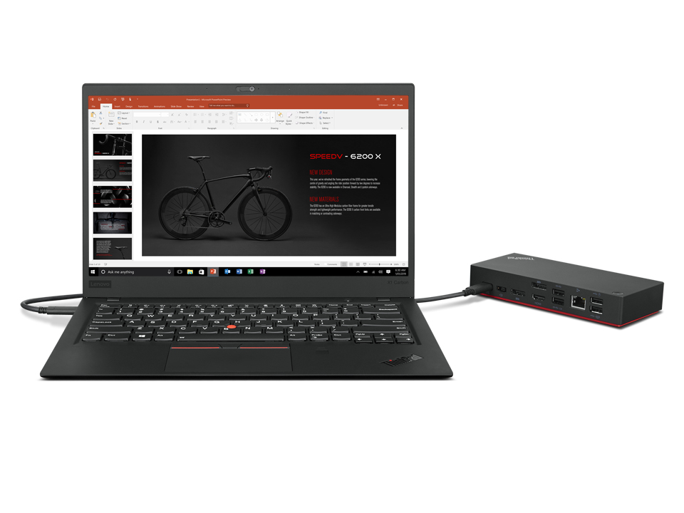 Lenovo ThinkPad Universal USB-C Dock - Dockingstation a386039cbcc00be810154594dff113a041a57b98