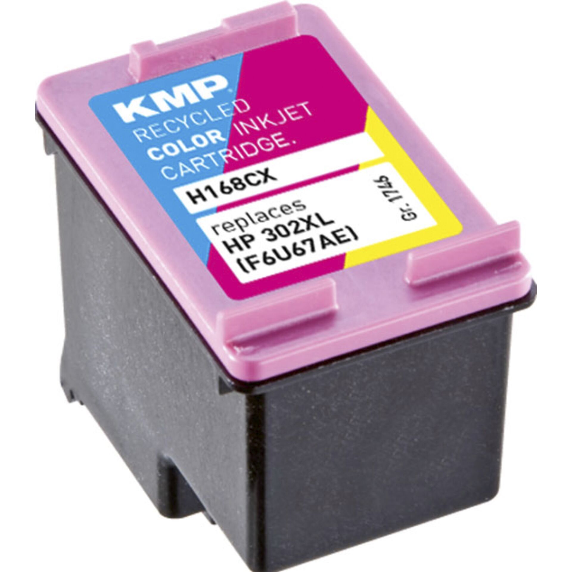 KMP H168CX Tintenpatrone color kompatibel mit HP F6U67AE 299476_02