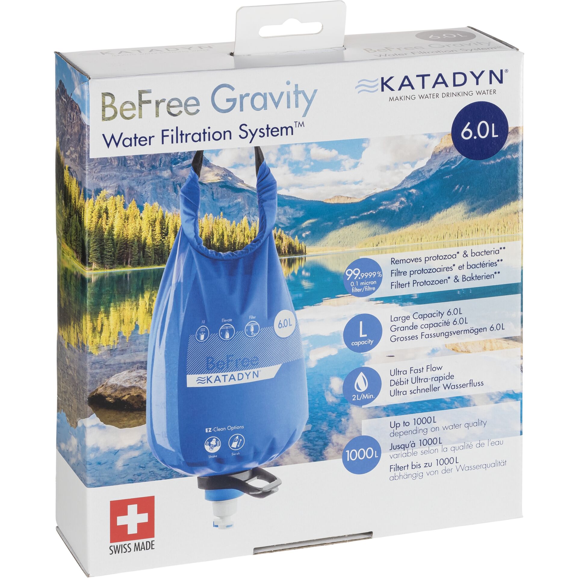 Katadyn BeFree Gravity Wasserfilter 6L 859133_00