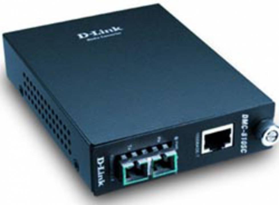 D-Link Konverter TP (RJ-45) zu LX (SC-Duplex) 1000 Mbit/s