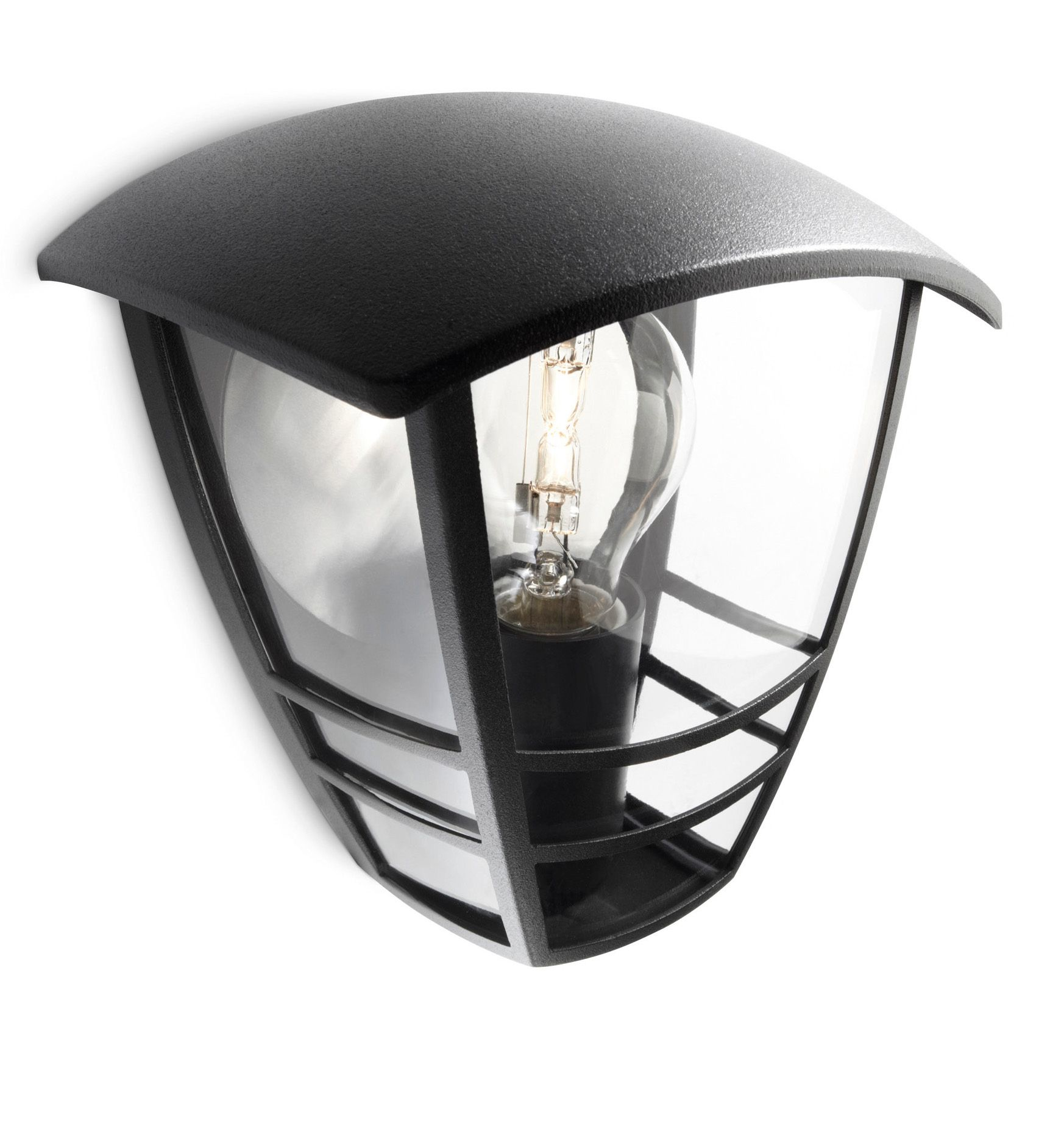Philips myGarden Wandleuchte Creek exkl LM 1x60W  Schwarz 17727452_3127920695