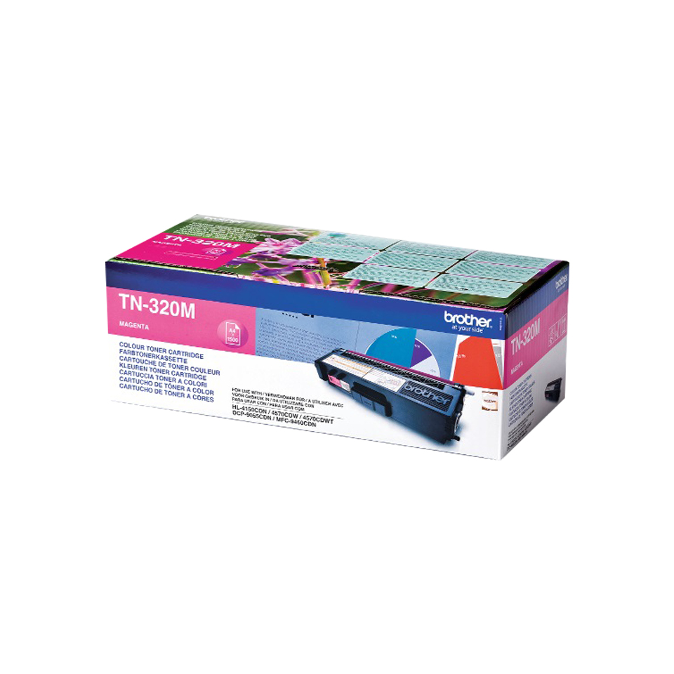 5799082_0149641100 Brother TN-320M Laserpatrone 1500Seiten Magenta Lasertoner / Patrone