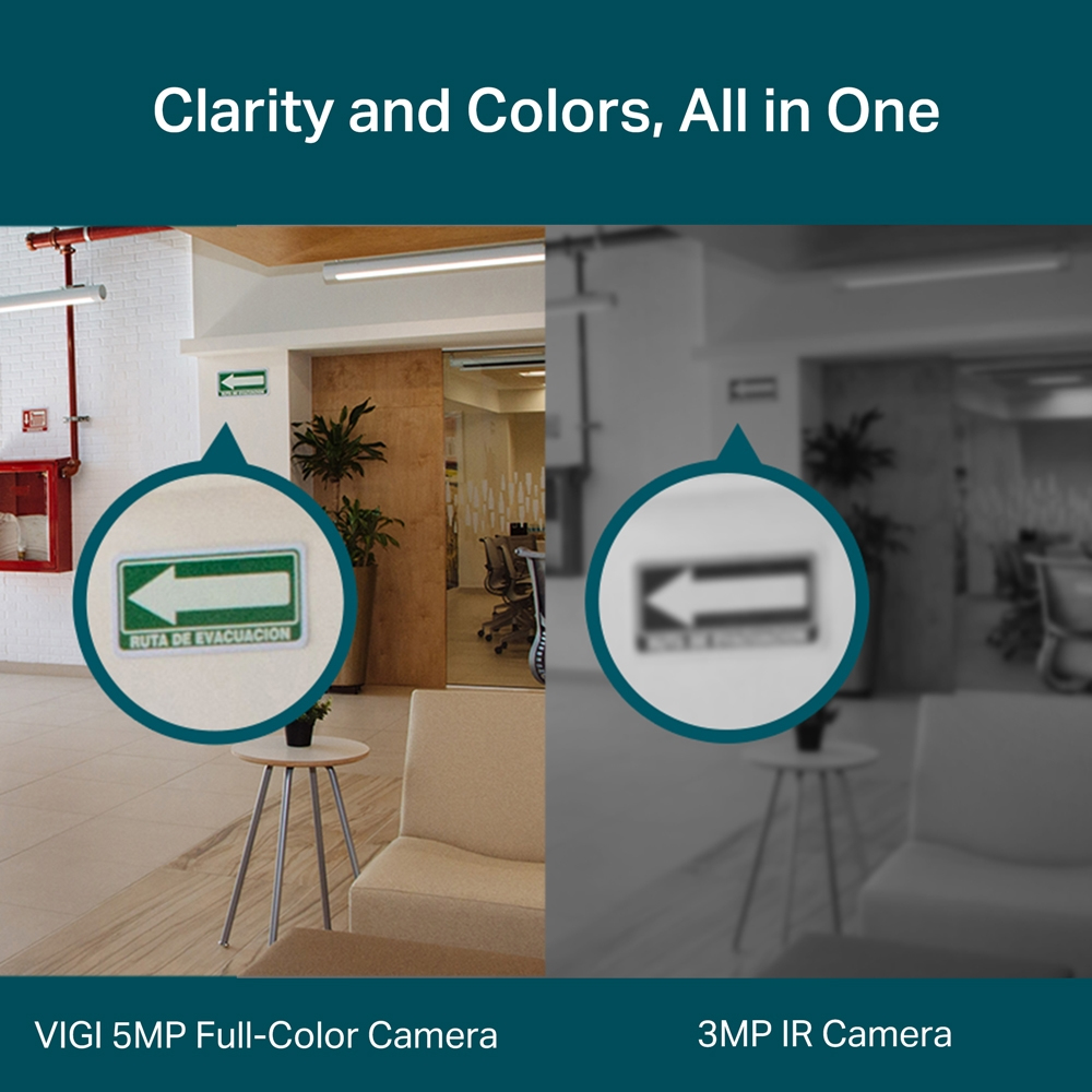 TP-Link VIGI C450-4mm- 5MP Full-Color Turret IP Kamera a6d43ff519cc6db446c0167b1da687b9