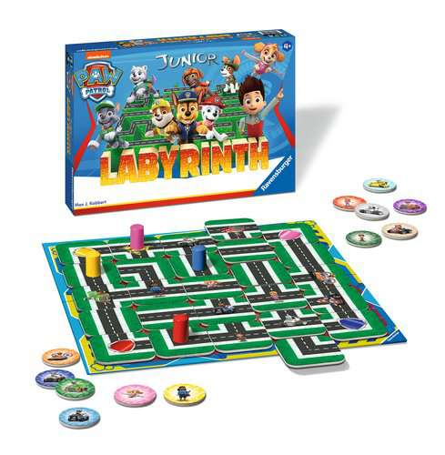 Ravensburger Paw Patrol Junior Labyrinth Erwachsene & Kinder Reise/Abenteuer