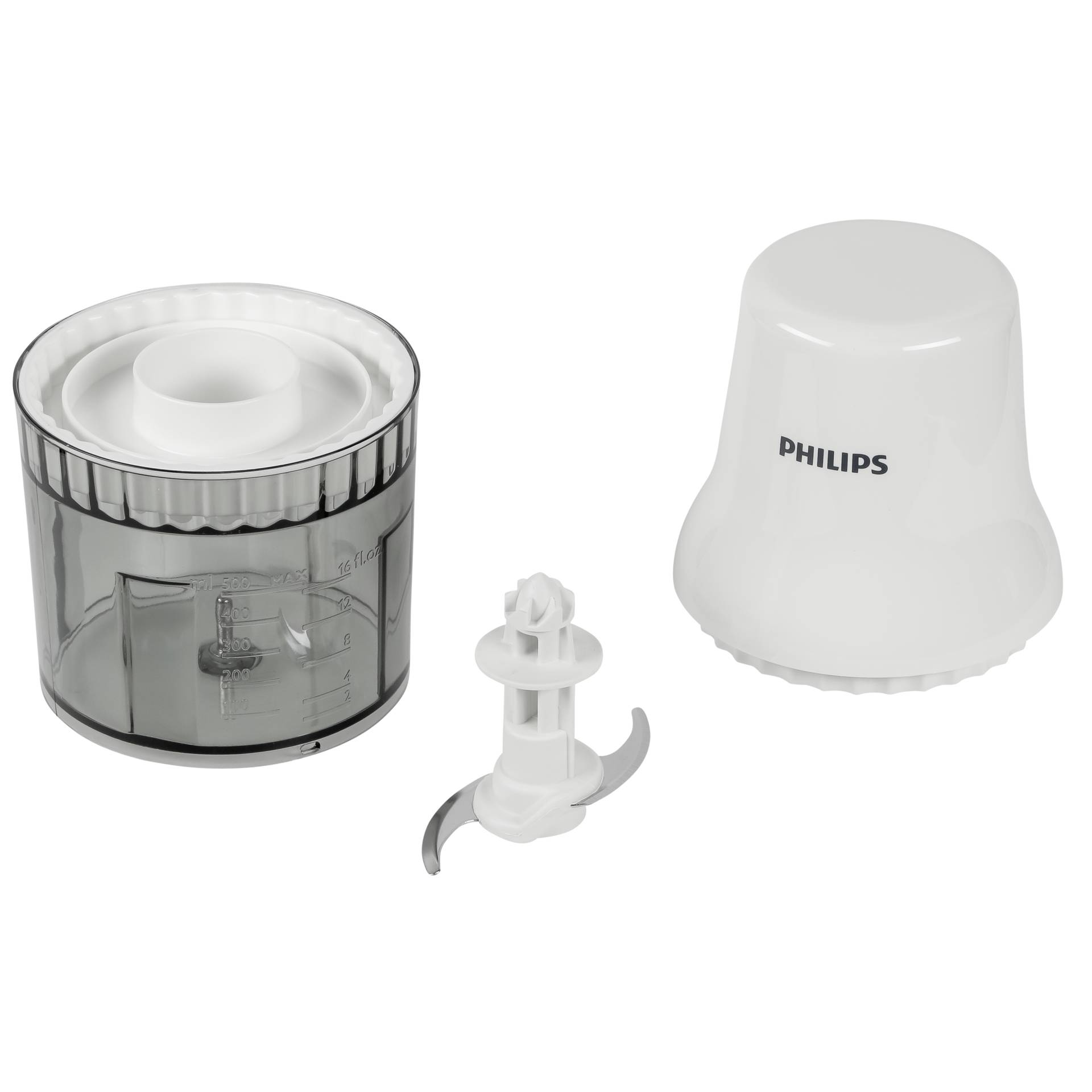 Philips Daily Collection 450 W, 0,7 l, Kunststoffschüssel, 2 Klingen, Zerkleinerer 431839_01