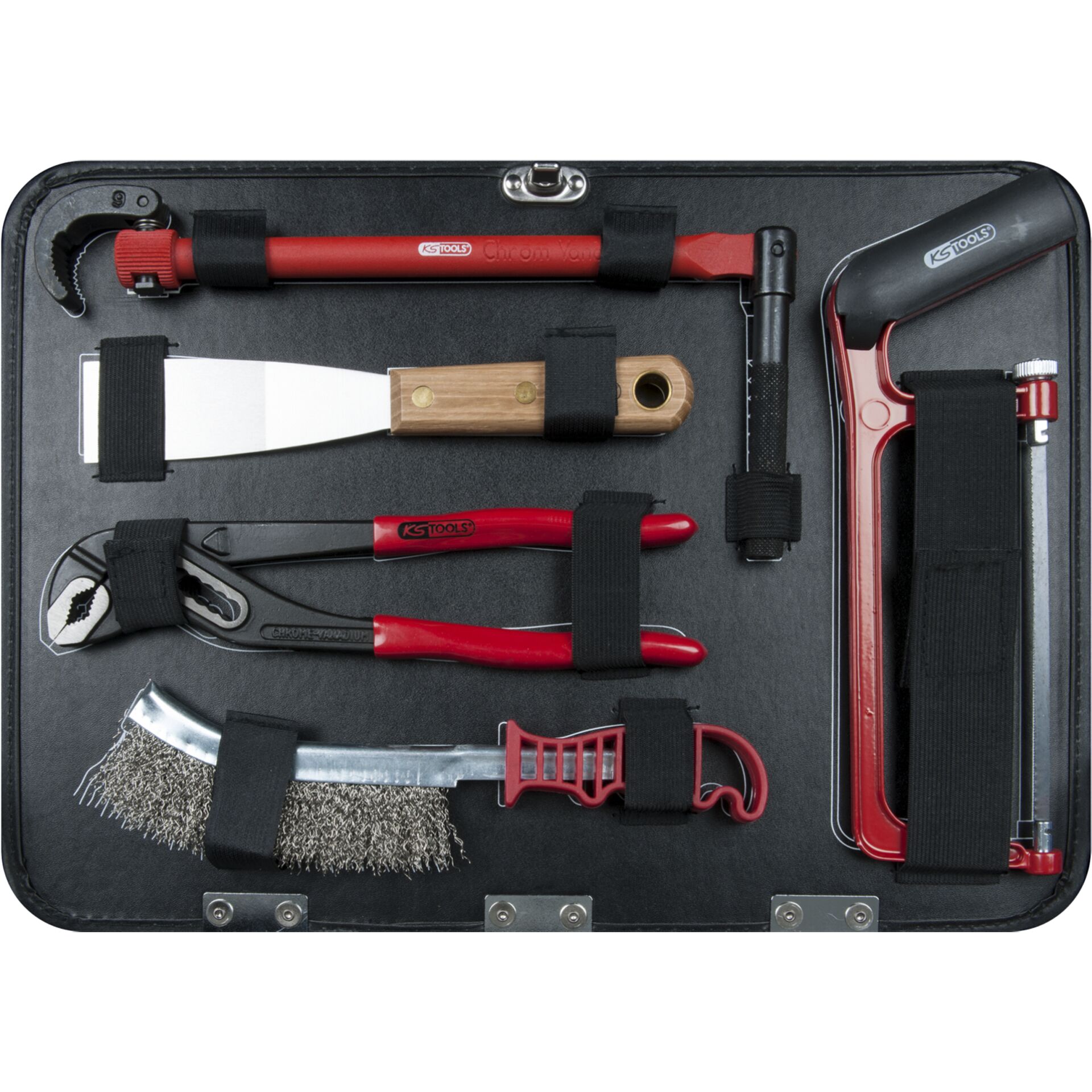 KS Tools 1/4 +1/2  Sanitär -Werkzeugkoffer, 95-tlg