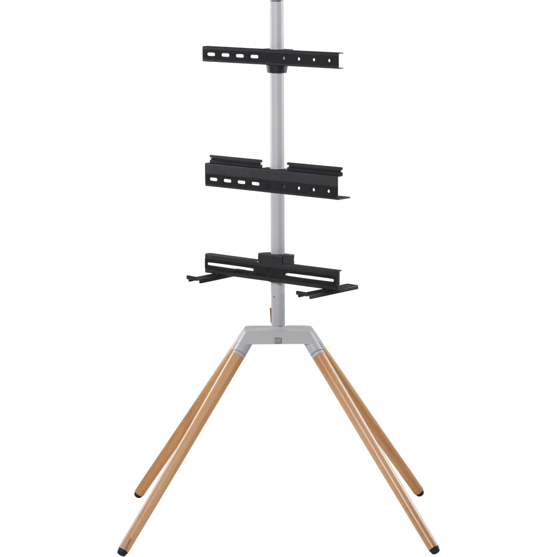 One for All Quadpod TV Stand 70 360 Grad drehbar, light  WM 7476