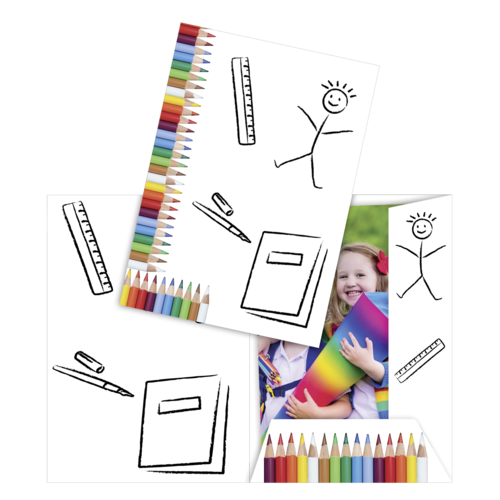 1x10 Daiber Flügelmappen Sifte für max.Bildformat 18x25cm 13412