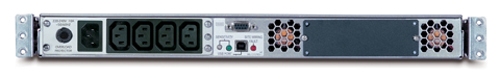 APC Smart-UPS Line-Interaktiv 1000VA 4AC-Ausgänge Rackmount Schwarz Unterbrechungsfreie Stromversorgung (UPS)