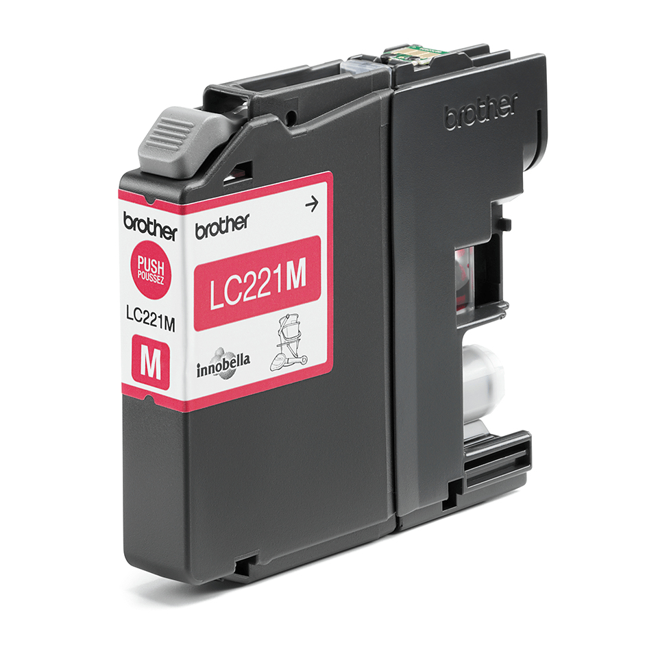 Brother Tintenpatrone LC-221M Magenta (ca. 260 Seiten) – Ansicht 2