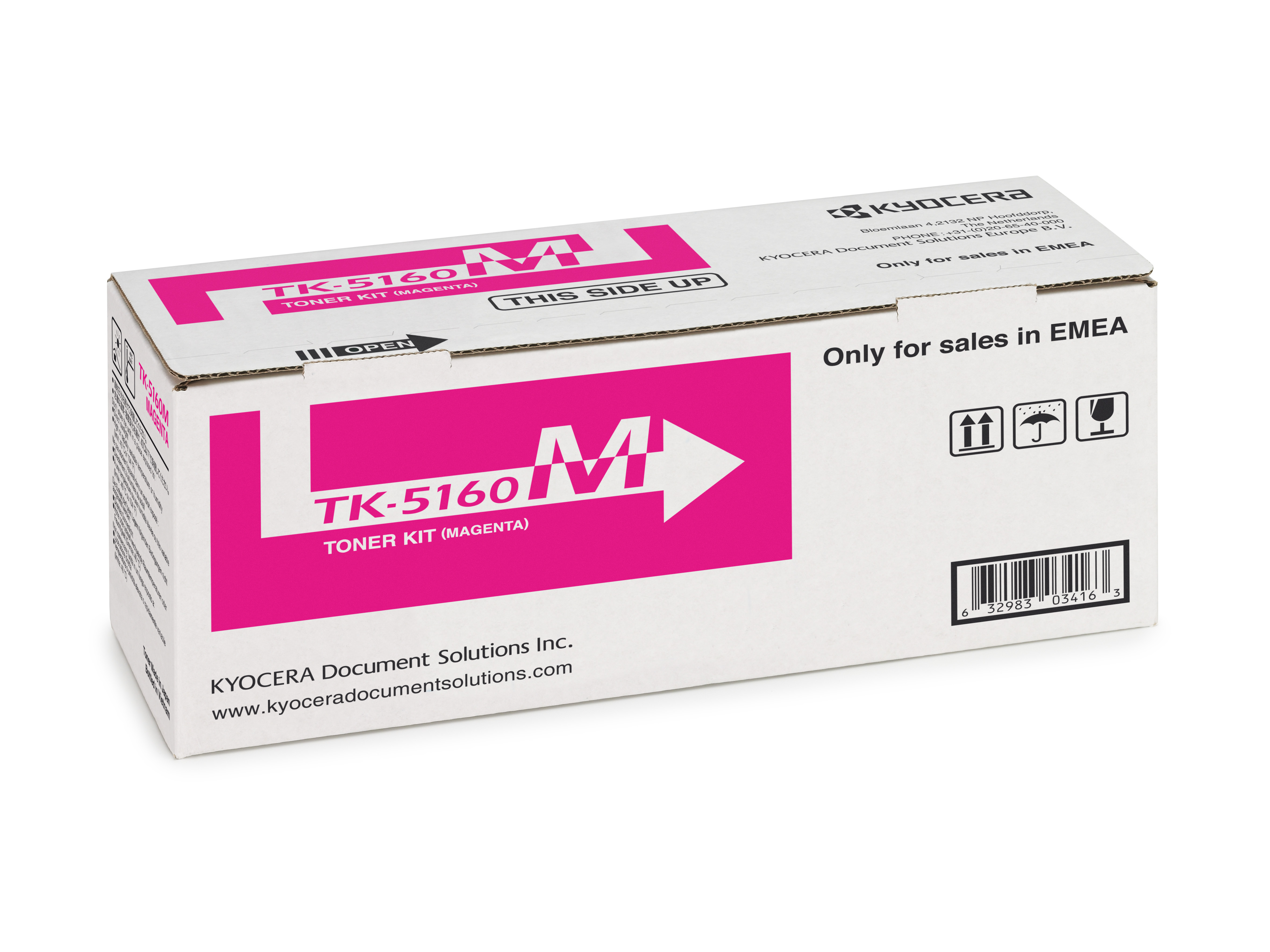 Kyocera Toner Kit TK-5160M Magenta (ca. 12.000 Seiten) 27218420_9645