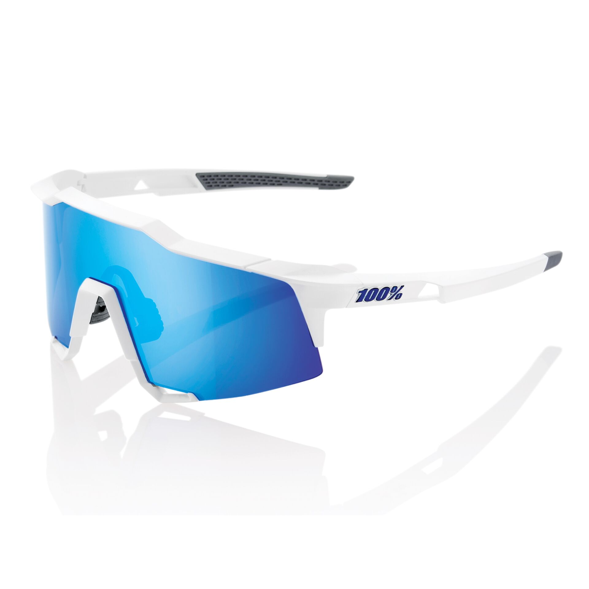 100% Speedcraft - HiPER Mirror Lens Matte White 136966_00