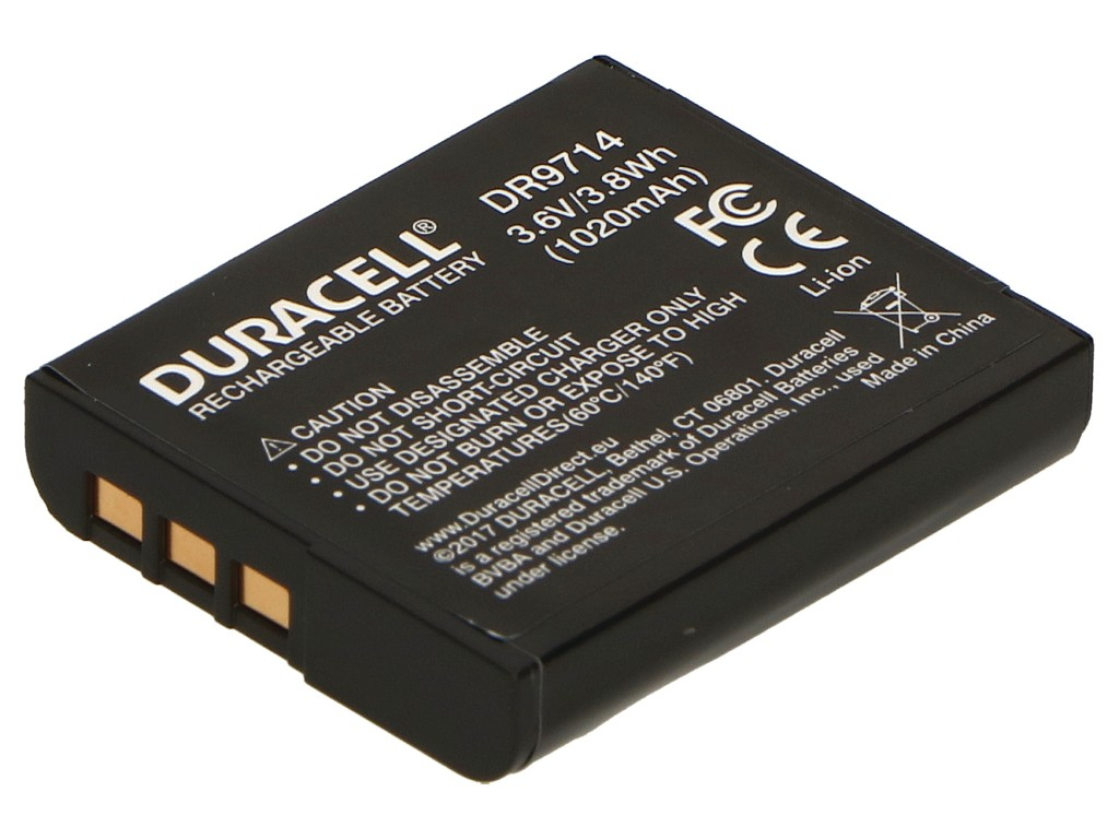 Duracell DR9714 Kamera-/Camcorder-Akku Lithium-Ion (Li-Ion) 1020 mAh