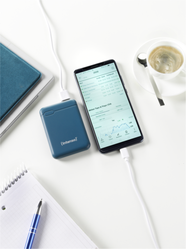 Intenso Powerbank XS5000 pertol 5000 mAh inkl. USB-A to Type-C