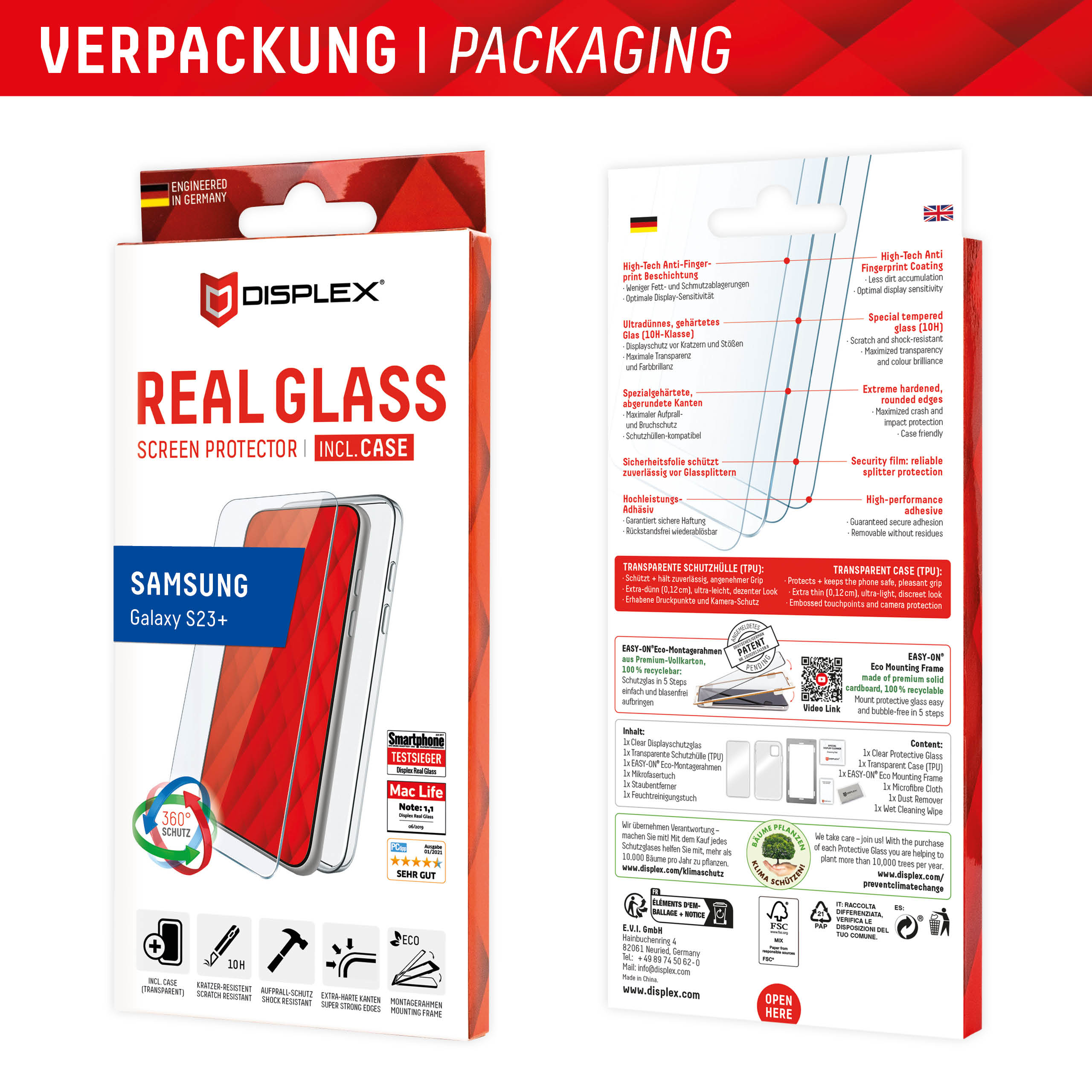 DISPLEX Real Glass + Case Google Pixel 7a 108960487_6685330871