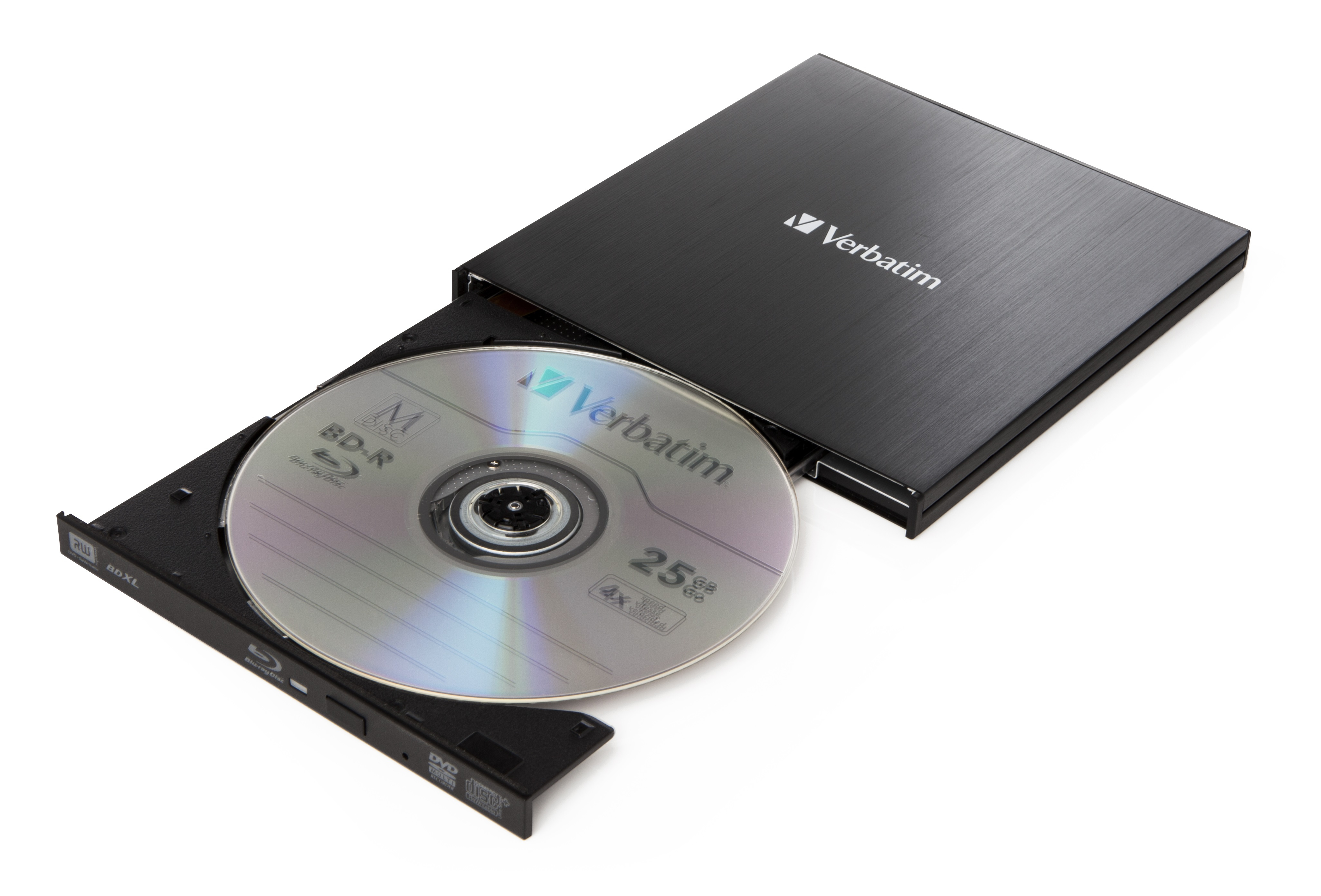 Verbatim External Slimline Optisches Laufwerk Schwarz Blu-Ray RW