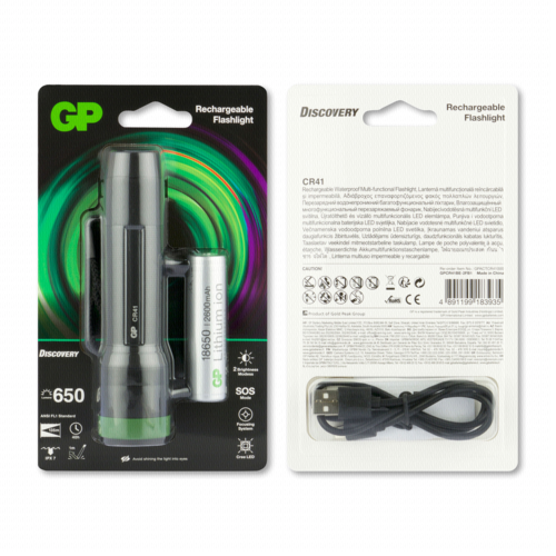 "GP Taschenlampe CR41   650 Lumen"